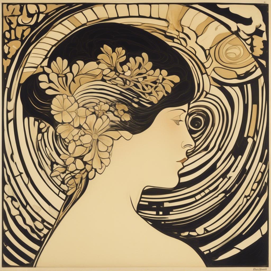 Portrait of a Woman in Profile – Koloman Moser